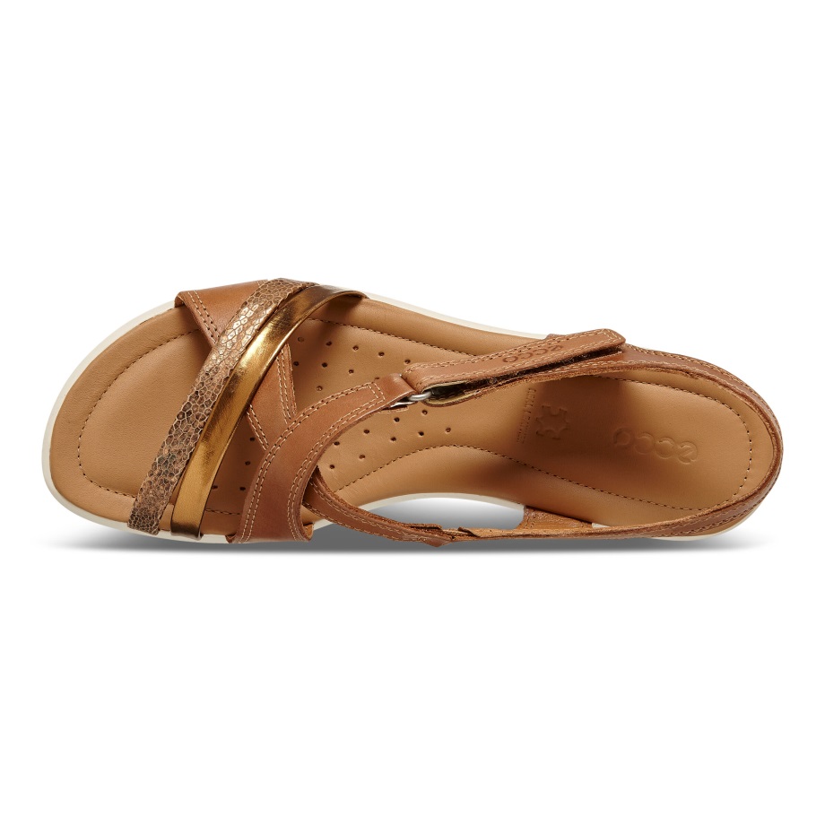 Ecco Norge Felicia Sandal Dame Kashmir-bronse-bronse
