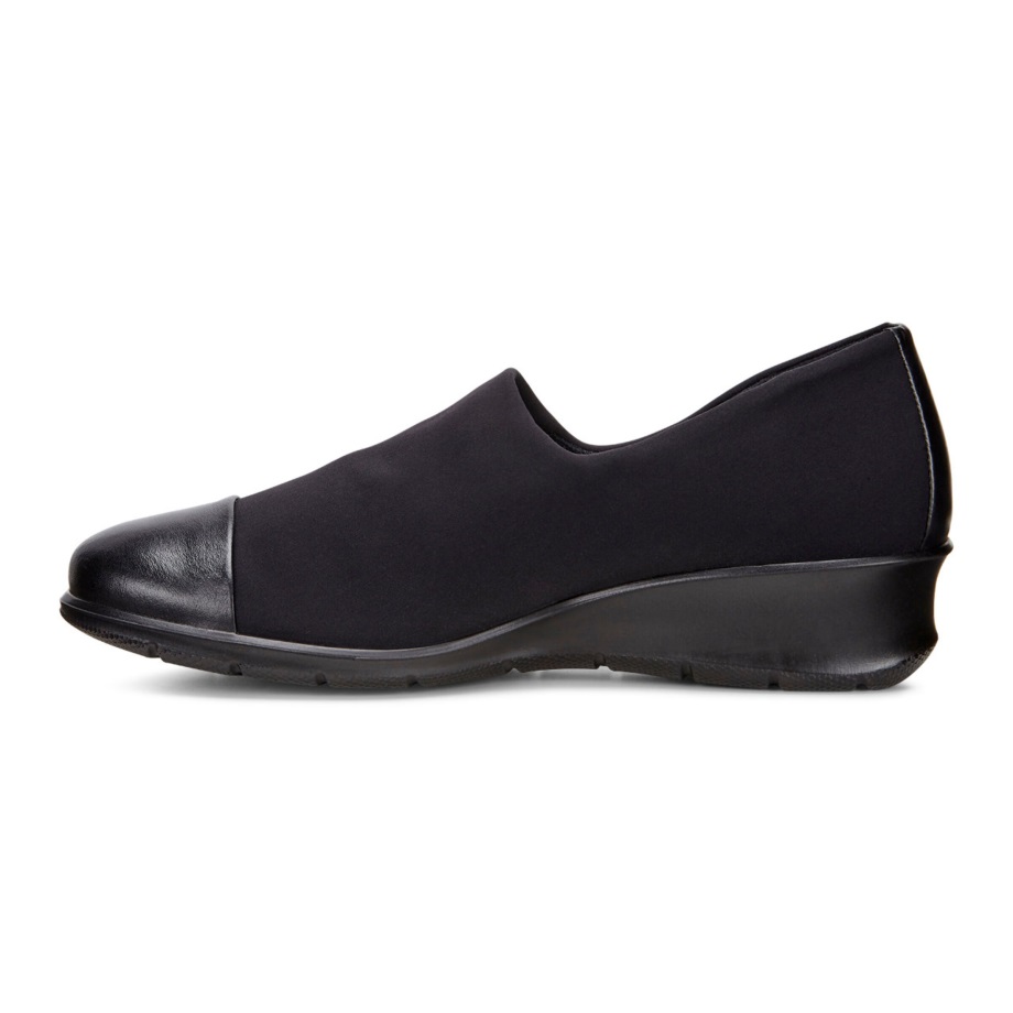 Ecco Norge Felicia Gtx Slip On Dame Svart-svart