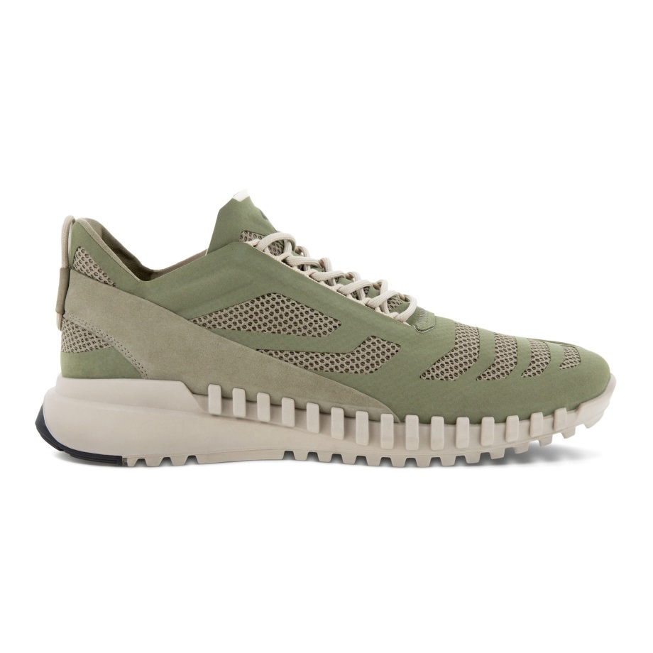 Ecco Norway Zipflex Lav Tekstil Sneaker Herre Vetiver-vetiver