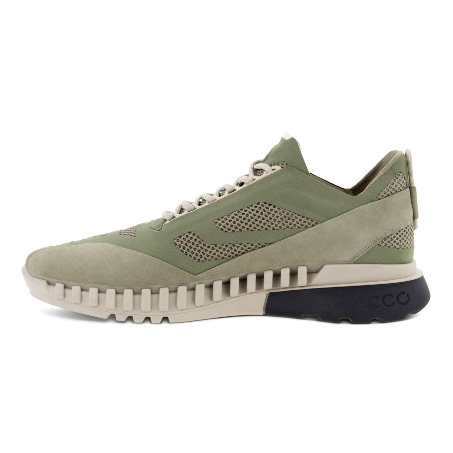 Ecco Norway Zipflex Lav Tekstil Sneaker Herre Vetiver-vetiver