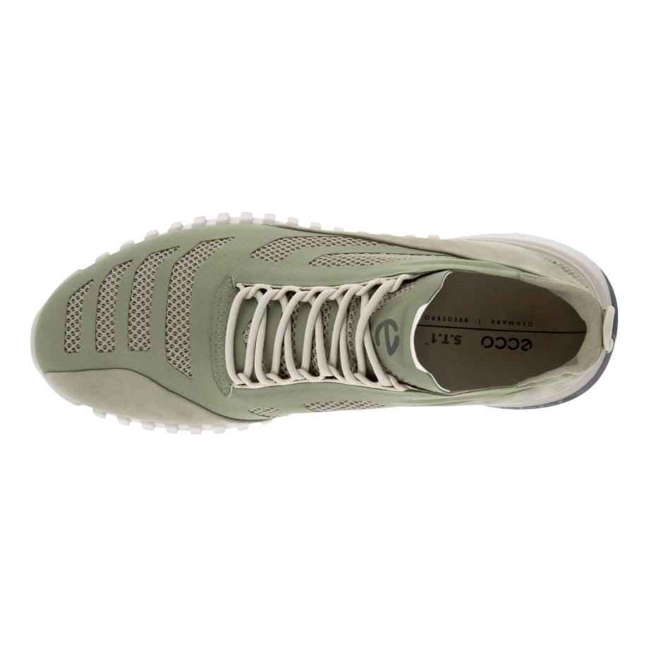Ecco Norway Zipflex Lav Tekstil Sneaker Herre Vetiver-vetiver