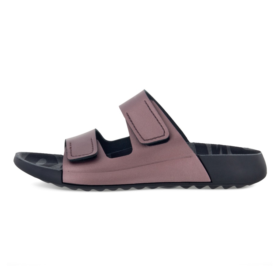 Ecco Norway 2nd Cozmo 2-stropper Glidesandaler Dame Woodrose