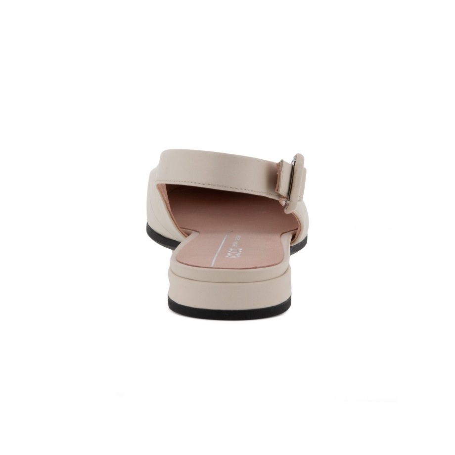 Ecco Norway Anine Sling-back Flats Kvinners Kalkstein