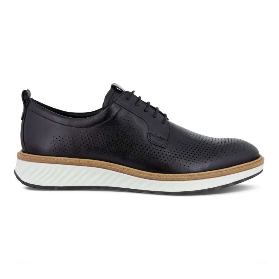 Ecco Norge St.1 Hybrid Derby Sko Herre Sort