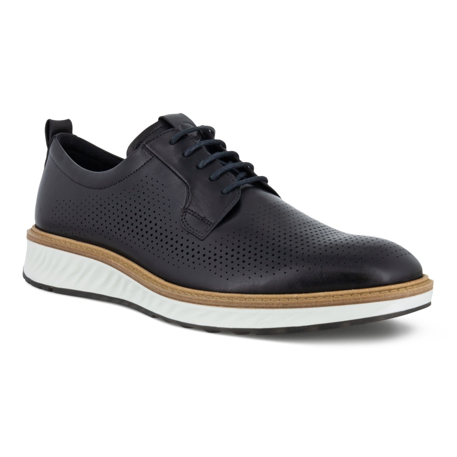 Ecco Norge St.1 Hybrid Derby Sko Herre Sort