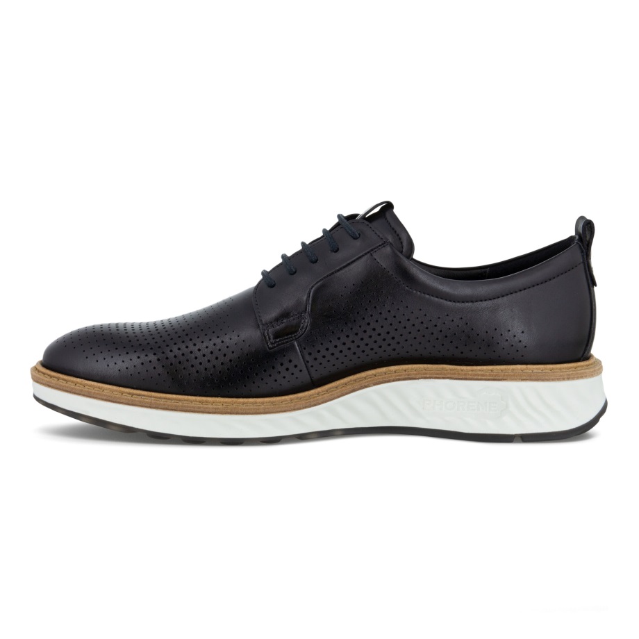 Ecco Norge St.1 Hybrid Derby Sko Herre Sort