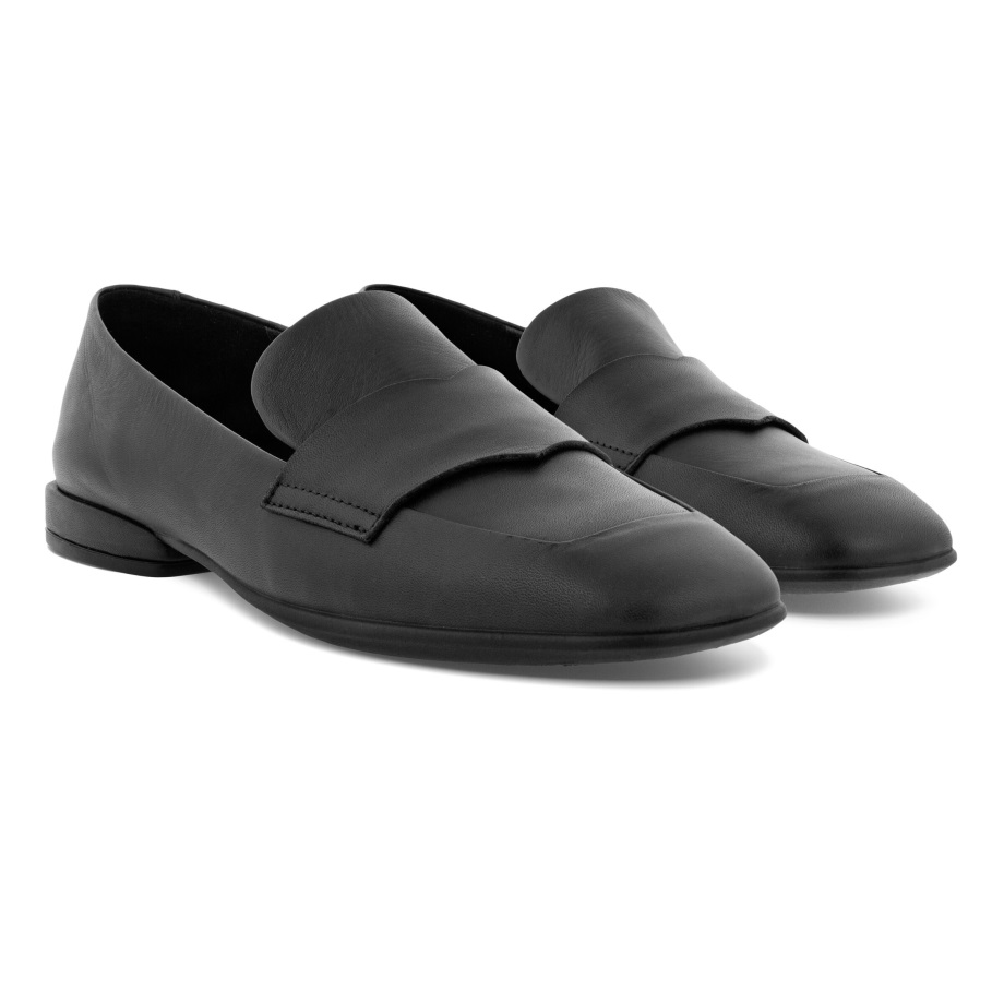 Ecco Norge Anine Firkantet Loafer Dame Svart