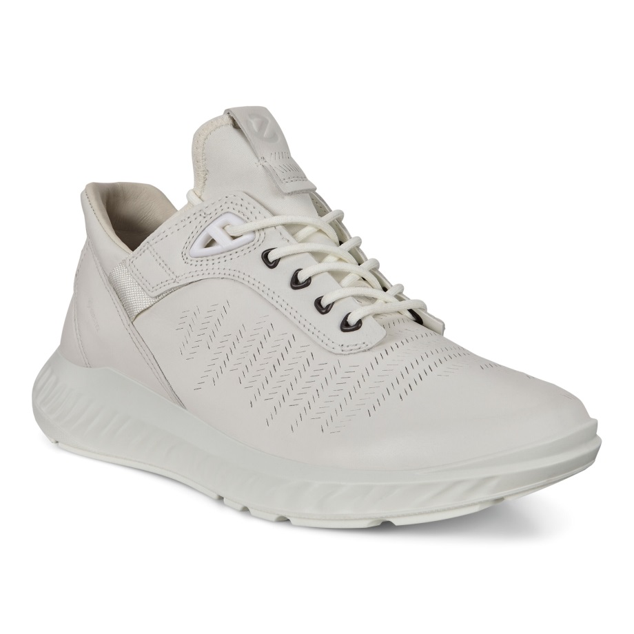 Ecco Norge St.1 Lite Sneakers Gtx Herre Hvit