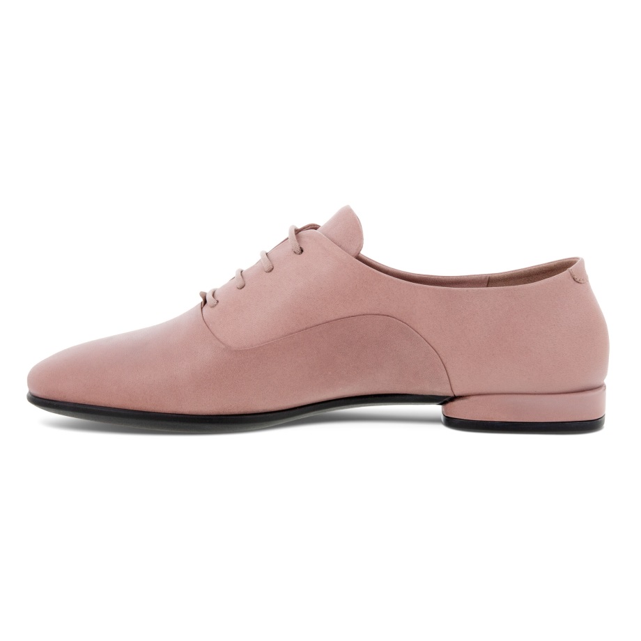 Ecco Norge Anine Squared Oxford Blonder Dame Woodrose