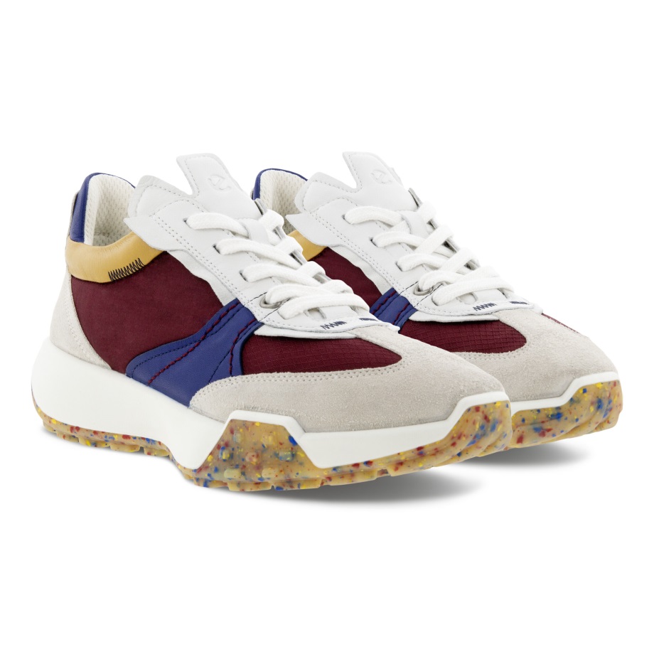 Ecco Norge Retro Sneaker Sneaker Dame Multicolor Andiron