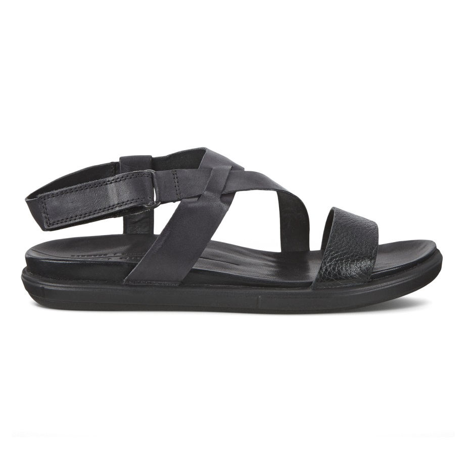 Ecco Norge Simpil Sandal Dame Svart-svart