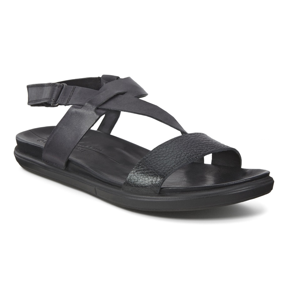 Ecco Norge Simpil Sandal Dame Svart-svart