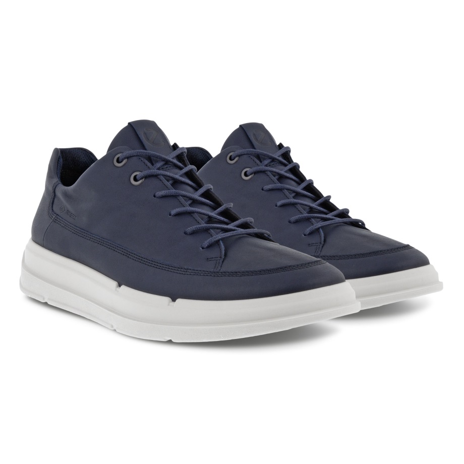 Ecco Norge Soft X Gore-tex Sneaker Nattehimmel For Menn