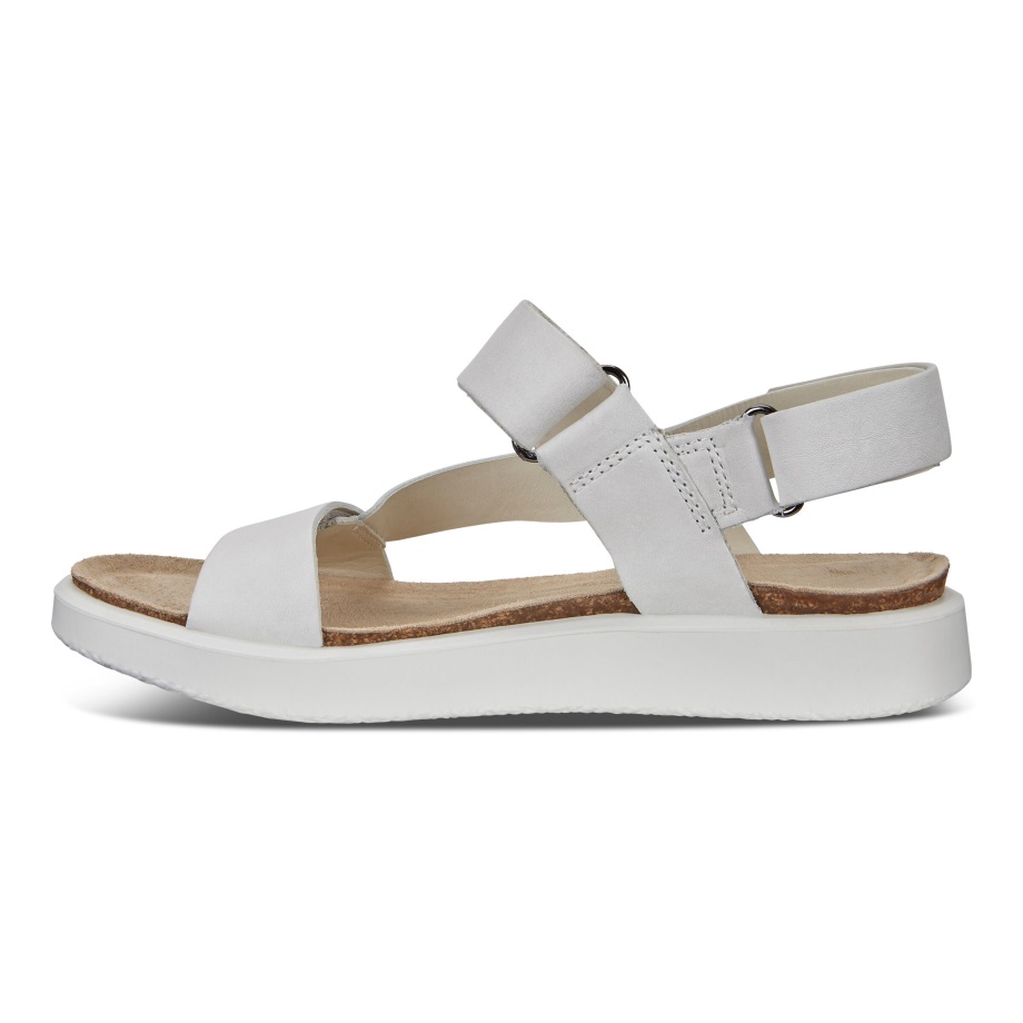 Ecco Norway Corksphere Sandal Dame Hvit