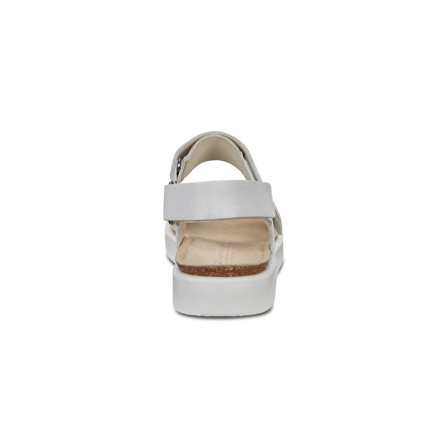 Ecco Norway Corksphere Sandal Dame Hvit