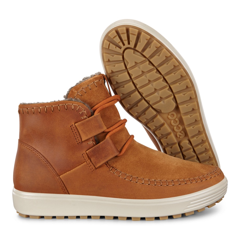 Ecco Norway Soft 7 Tredboot Dame Rav-rav