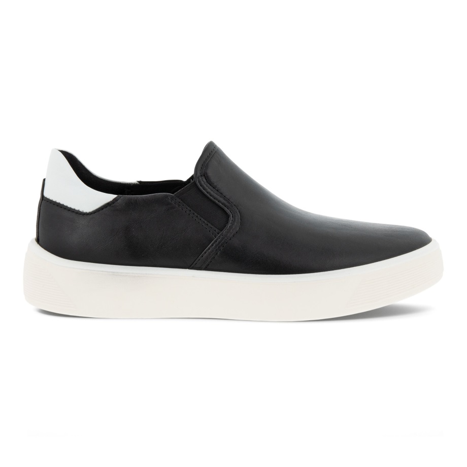 Ecco Norway Street Tray Slip-on Sneaker Dame Svart