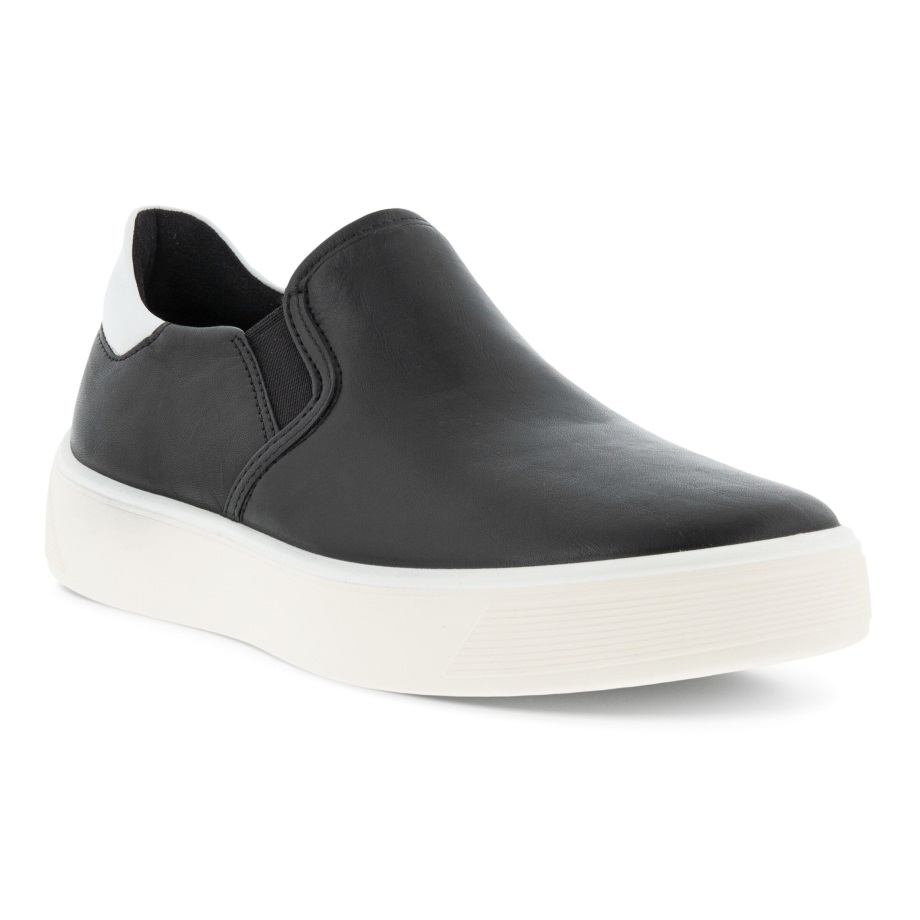 Ecco Norway Street Tray Slip-on Sneaker Dame Svart