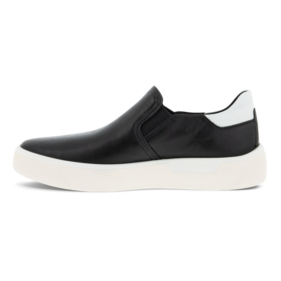 Ecco Norway Street Tray Slip-on Sneaker Dame Svart