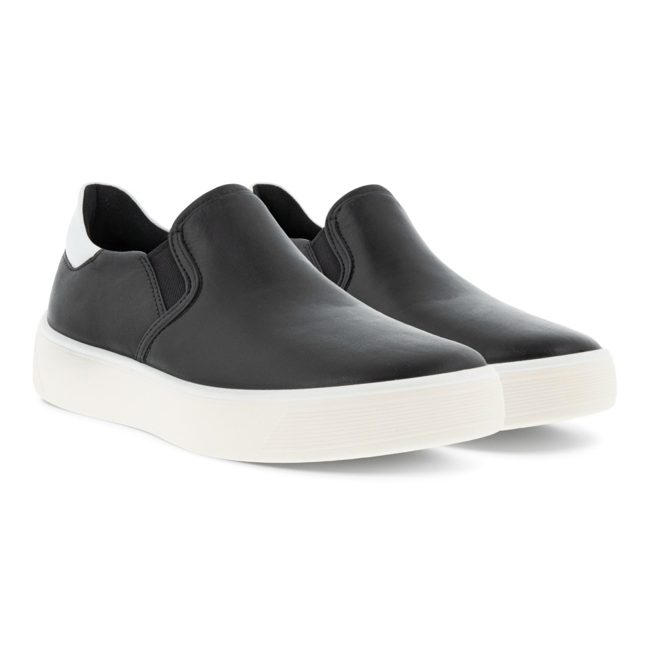 Ecco Norway Street Tray Slip-on Sneaker Dame Svart