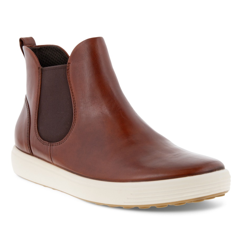 Ecco Norge Soft 7 Chelsea Boots Dame Konjakk