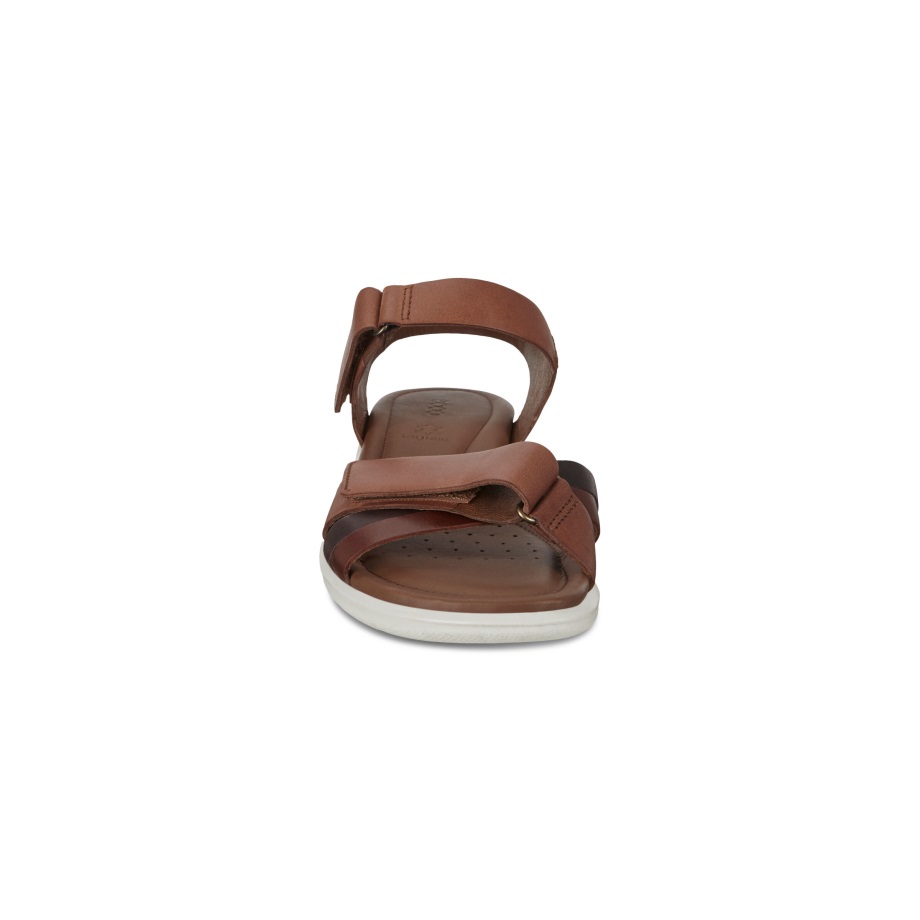 Ecco Norge Felicia Stropp Sandal Dame Brandy-kaffe-mahogni