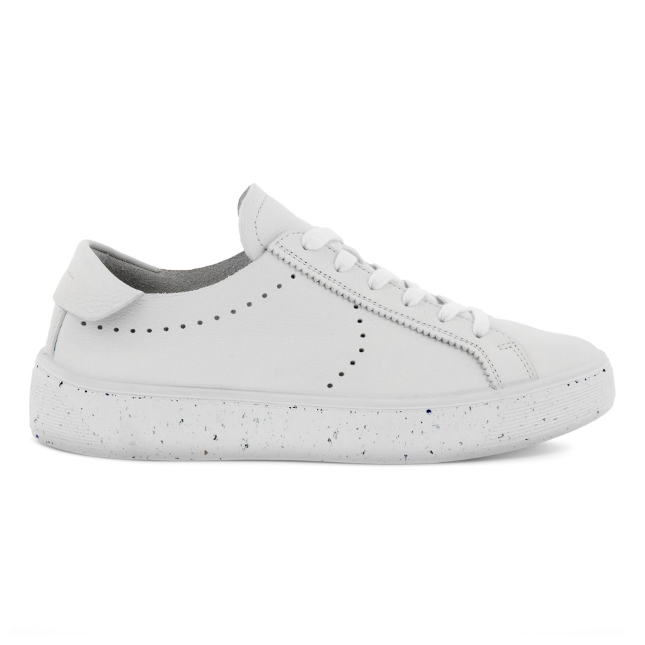 Ecco Norway Street Tray Sneaker Hvit