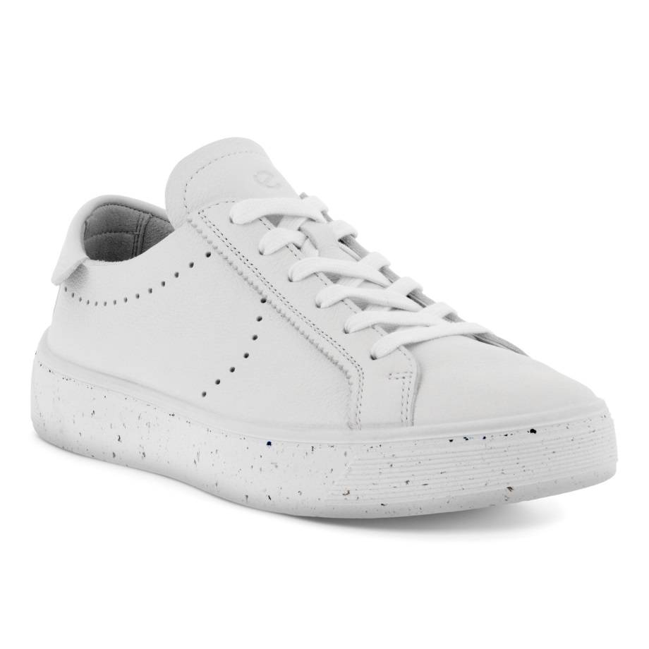 Ecco Norway Street Tray Sneaker Hvit