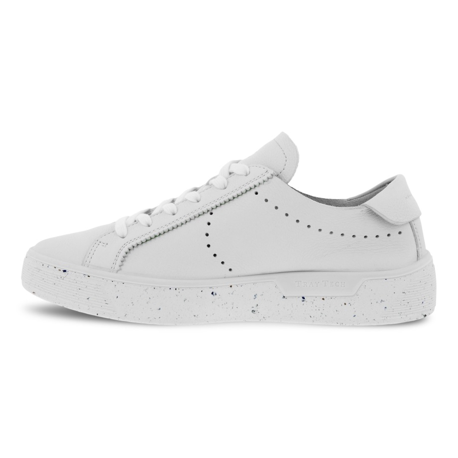 Ecco Norway Street Tray Sneaker Hvit