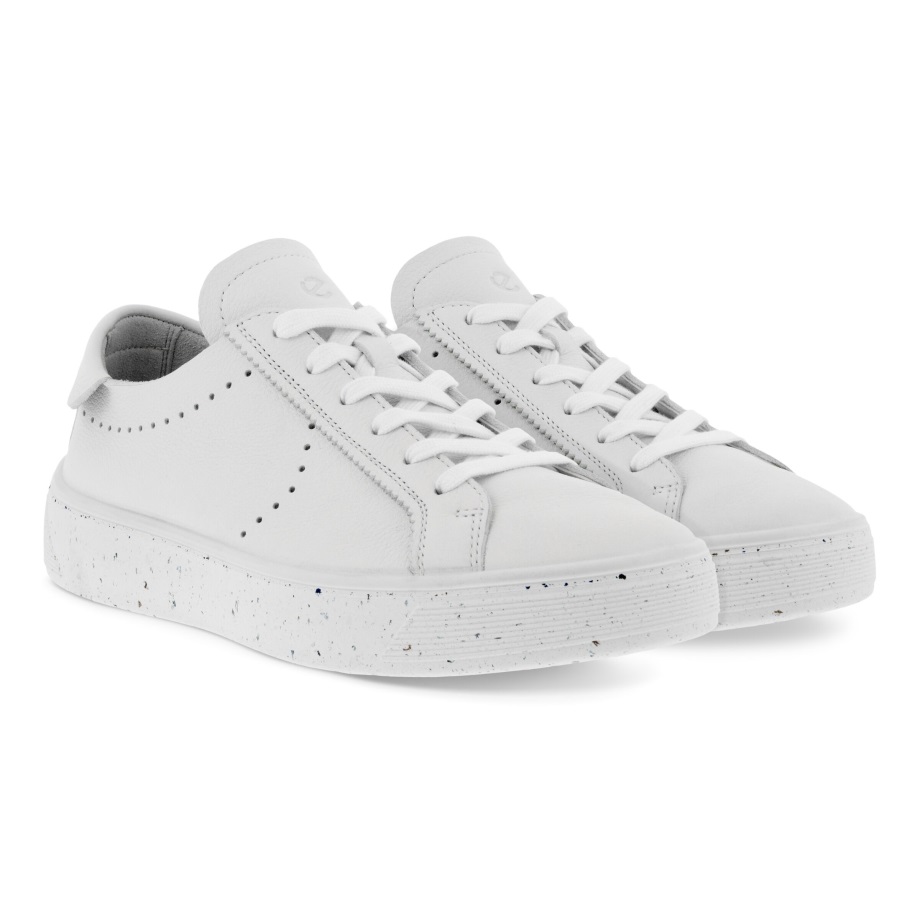 Ecco Norway Street Tray Sneaker Hvit