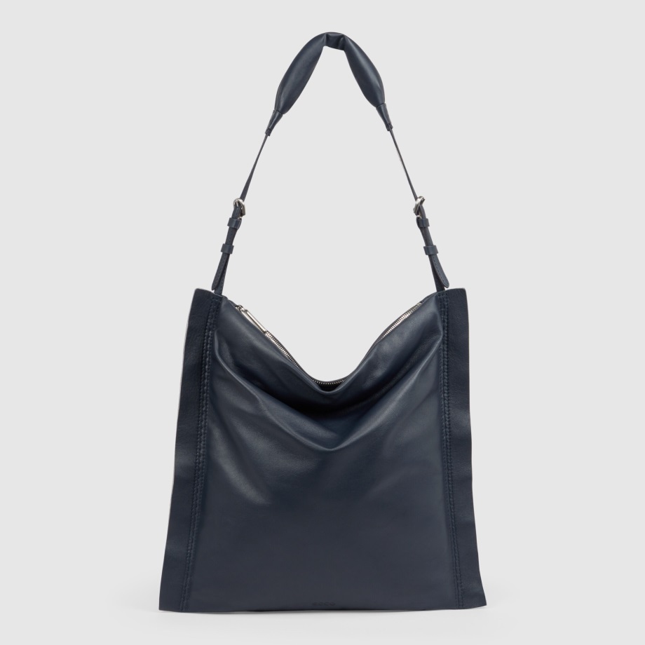 Ecco Norge Polstret Hobo Ecco Norge Blå-creme Fraiche