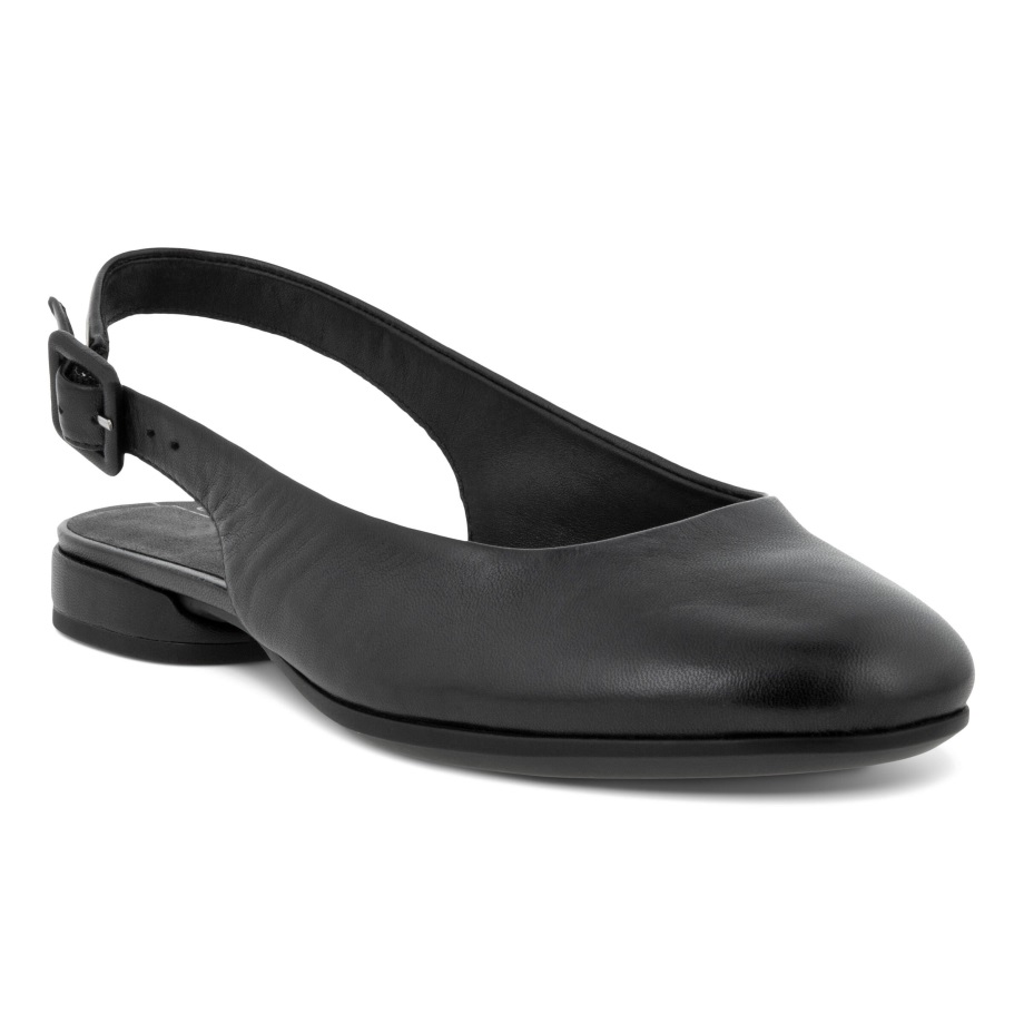 Ecco Norge Anine Sling-back Flats Dame Svart
