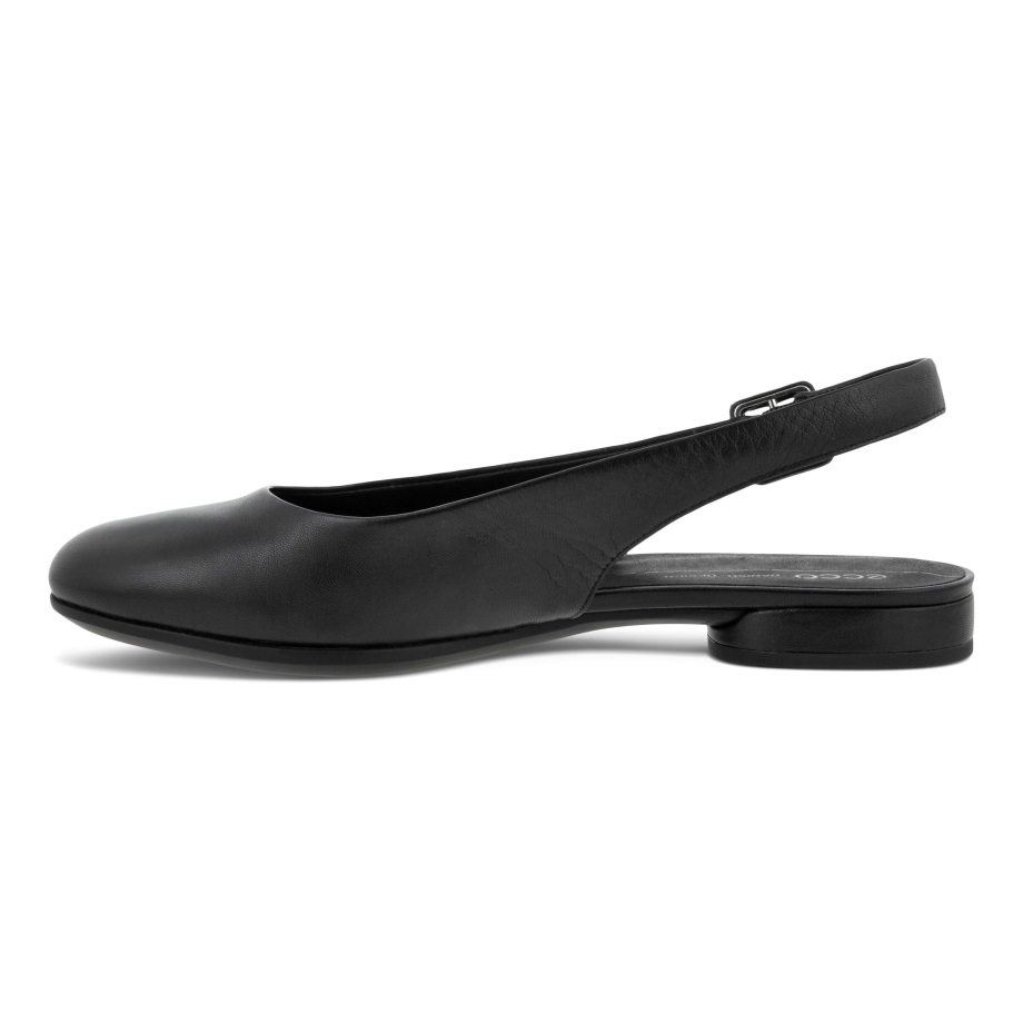 Ecco Norge Anine Sling-back Flats Dame Svart