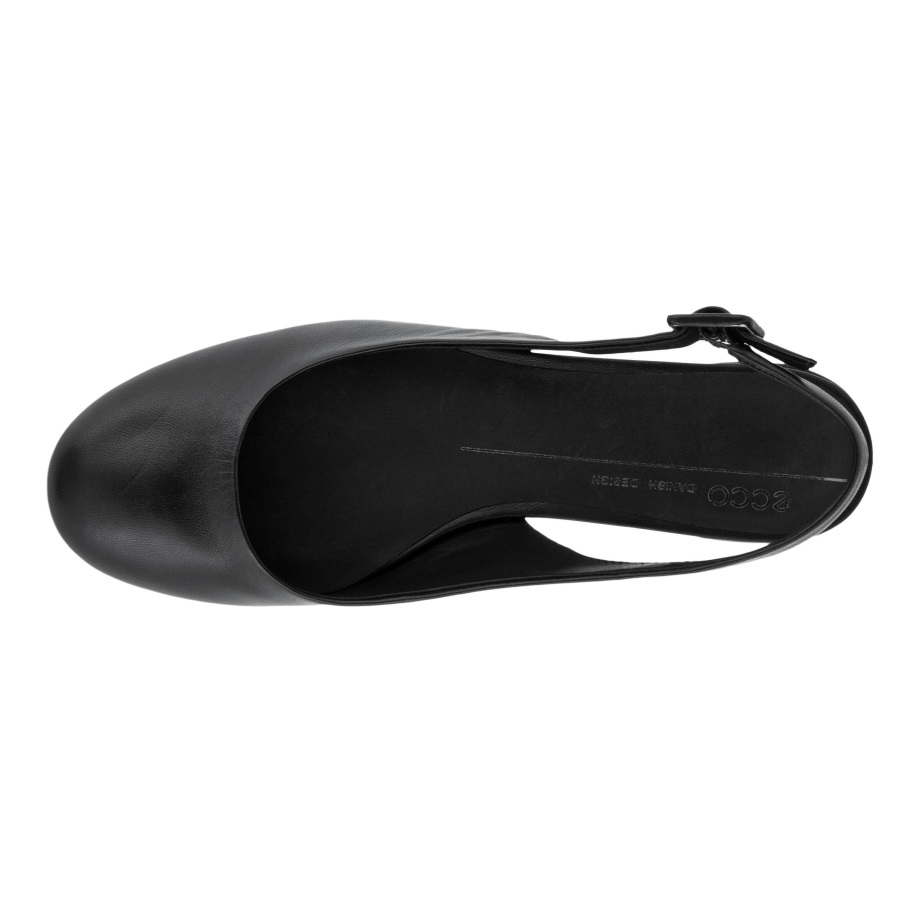 Ecco Norge Anine Sling-back Flats Dame Svart