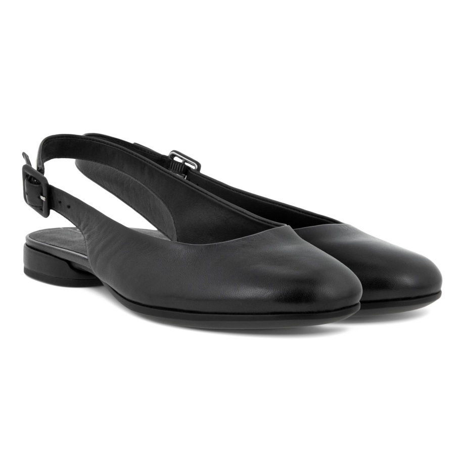 Ecco Norge Anine Sling-back Flats Dame Svart