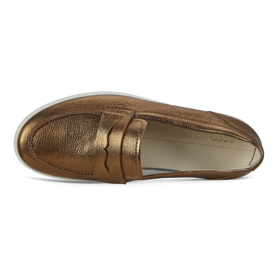 Ecco Norge Soft 7 Loafer Dame Bronse