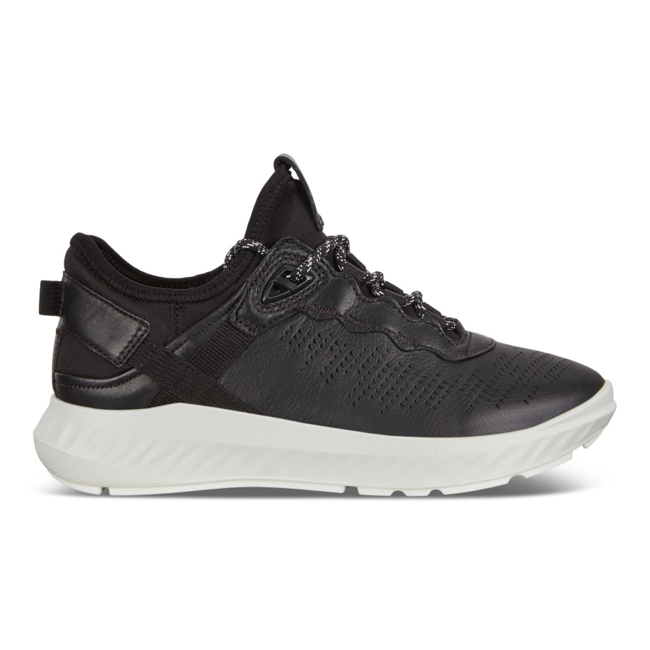 Ecco Norge St.1 Lite Sneakers Dame Svart-svart