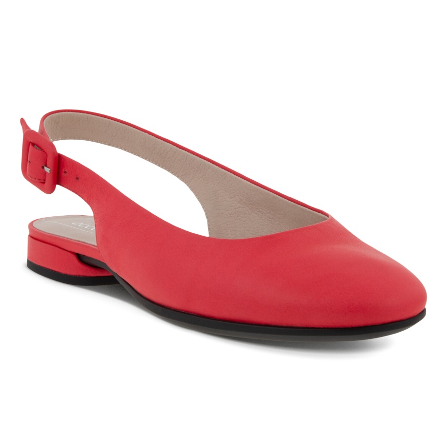 Ecco Norway Anine Sling-back Flats Dame Hibiscus