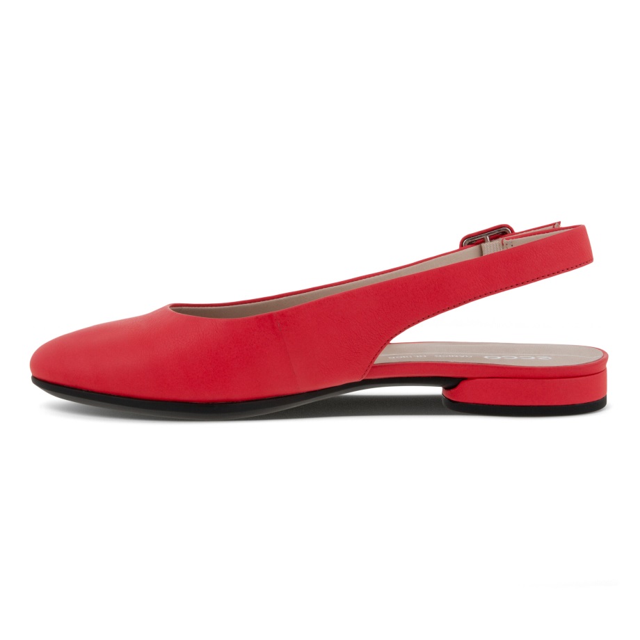 Ecco Norway Anine Sling-back Flats Dame Hibiscus