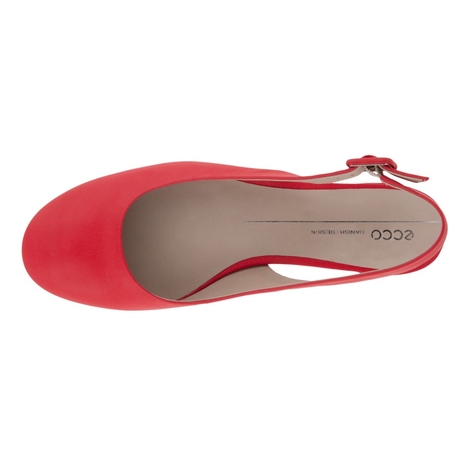 Ecco Norway Anine Sling-back Flats Dame Hibiscus