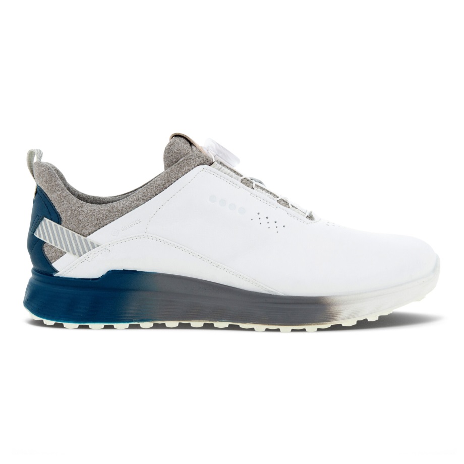 Ecco Norway Golf S-three Golfsko Herre Hvit-seaport