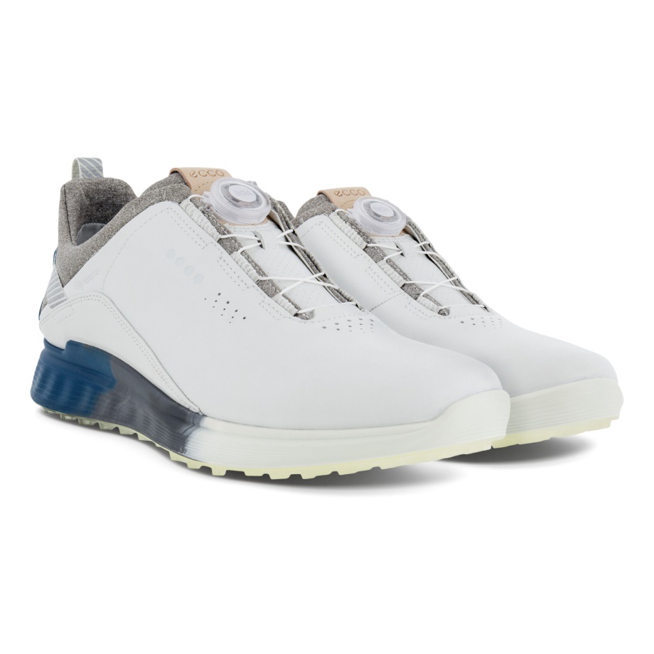 Ecco Norway Golf S-three Golfsko Herre Hvit-seaport